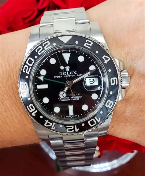 rolex gmt master bezel reset